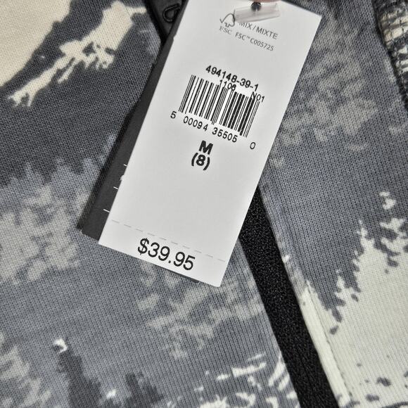 GapFit Pants Kids Medium Gray Nature Mist Fit Tech Joggers Zip Pockets Casual - Picture 6 of 12